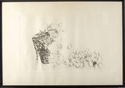 ARMODIO (1938)
Character with eggs
Black...