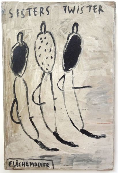 Jacques FLECHEMULLER (1945) 
Sisters Twister...