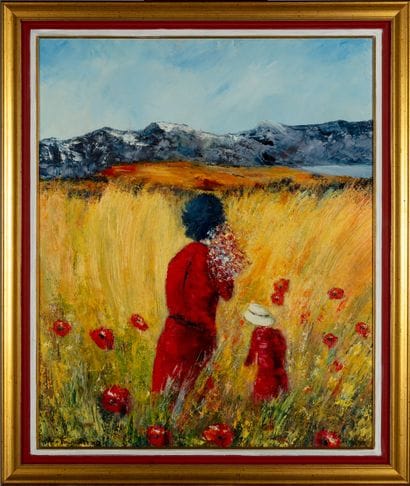 20th century FRENCH SCHOOL
Lot of 8 oils...