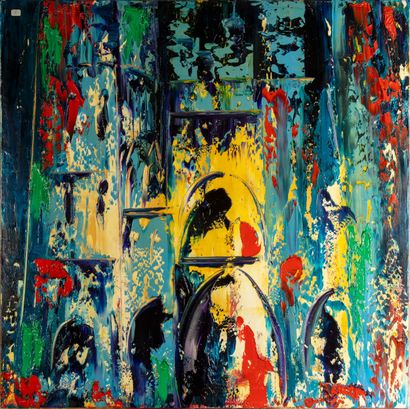 Rénald LEMAIRE (20th)
Lot of 6 oils on canvas,...