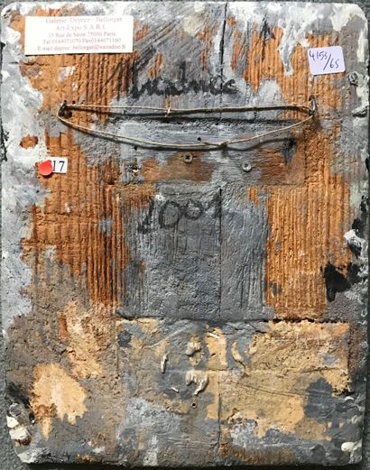 Marc PRIALNIC (1942)
Composition in gray
Oil...
