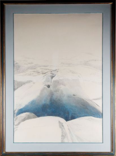 Hortense DAMIRON - 20th century
Landscape...