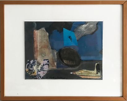 Françoise BAUDRU (1942-2006)
Untitled composition
Mixed...