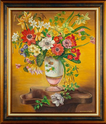 20th century FRENCH SCHOOL
Lot of 8 oils...