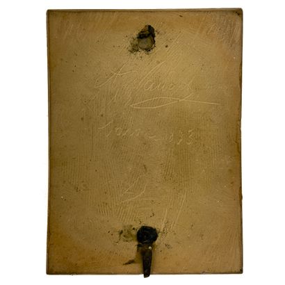 Auguste Alfred VAUDET (1838-1914)
La Confidence
Bas-relief...