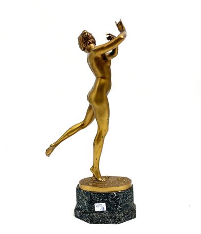 Paul PHILIPPE (1870-1930)
Danseuse 
Bronze...