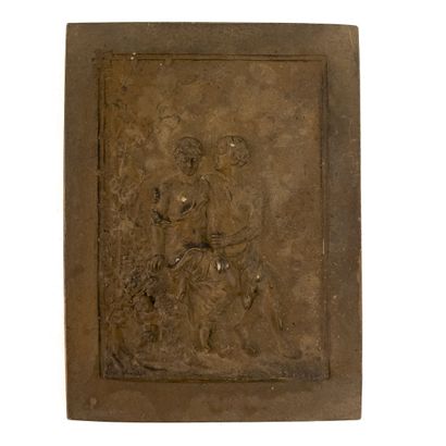 Auguste Alfred VAUDET (1838-1914)
La Confidence
Bas-relief...