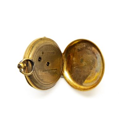 Ladies' collar watch in 18 K (750/1000) yellow...