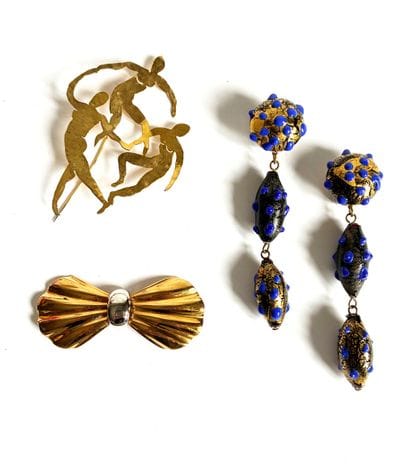 CARITA and Patrick RETIF
Pair of ear clips...