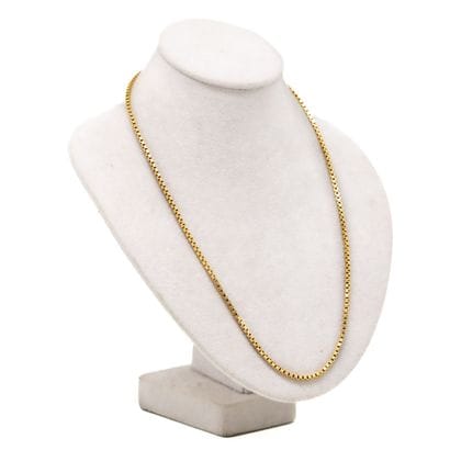 18 K (750/1000) yellow gold Venetian link...