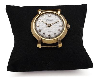 MORNIER 
Montre d'homme en or jaune (18K/750e)....