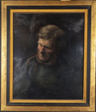 ECOLE FRANCAISE XXe
Paire de Portraits de...