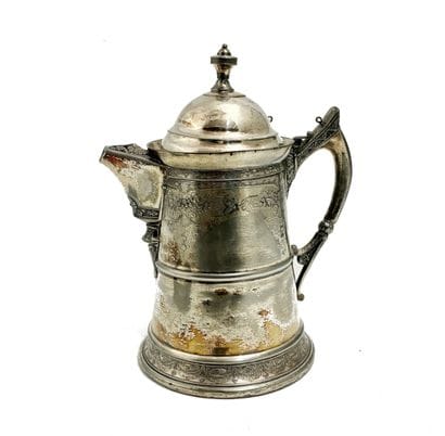 DERBY SILVER COMPANY
Grande verseuse couverte...