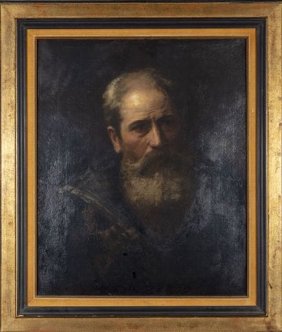 ECOLE FRANCAISE XXe
Paire de Portraits de...