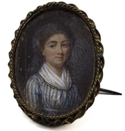 ECOLE FRANCAISE DE LA FIN DU XVIIIème siècle
Miniature...