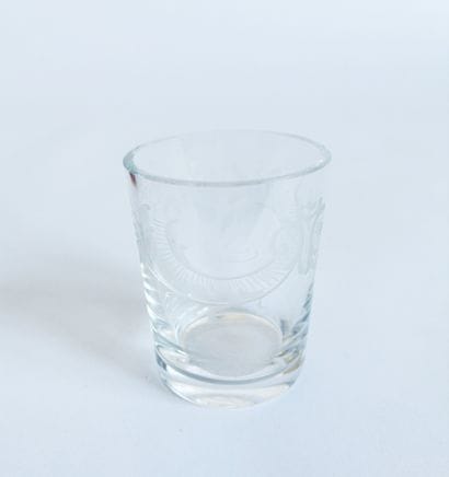 BACCARAT
Set of 5 small crystal liqueur glasses...