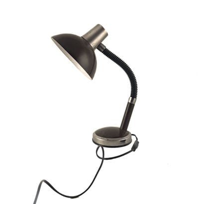 RESISTEX Italy 
Metal desk lamp on a flexible...