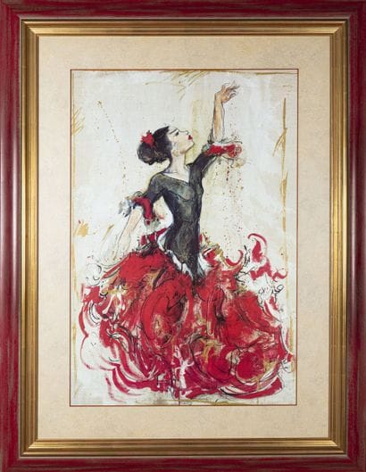 Danseuse de Flamenco 
Impression numérique...