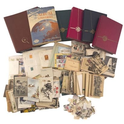 ALBUMS de TIMBRES
Ensemble de 6 albums -...