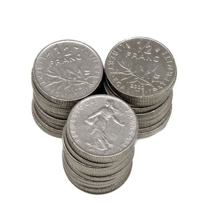 Lot de 82 pièces en cupronickel comprenant...