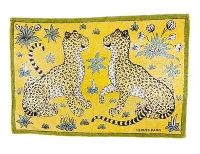 HERMES Paris
Cotton terry bath towel featuring...