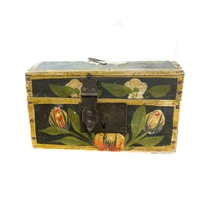 NORMANDY 
Wedding chest with a wood-and-metal...