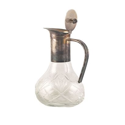 FLEURON
Cut-glass and silver-plated metal...