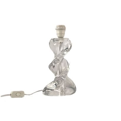SEVRES - France
Twisted crystal lamp base
Signed...