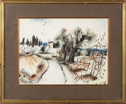 Reproduction d'une œuvre de Martin VIVES...