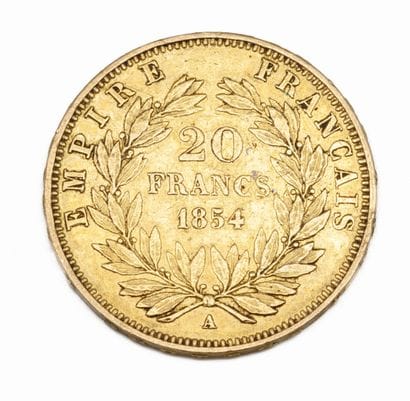 FRANCE
Pièce de 20 Francs or Napoléon III...
