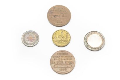 Médailles diverses
Lot de 15 médailles diverses...