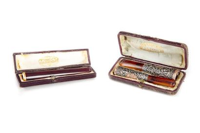 FUMES CIGARETTES EN ECAILLE ET OR
Lot de...
