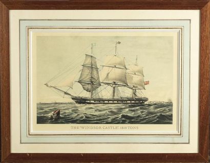 GRAVURE MARINE
Lot de 4 jolies reproductions...