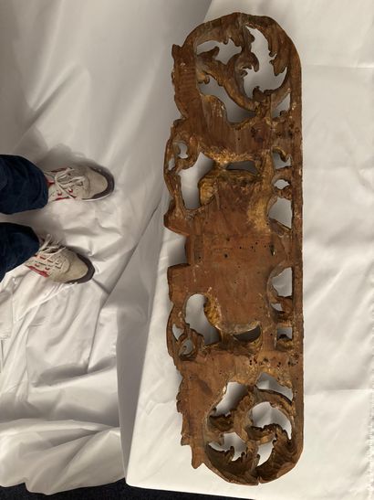 Part of an 18th-century pediment in openwork...