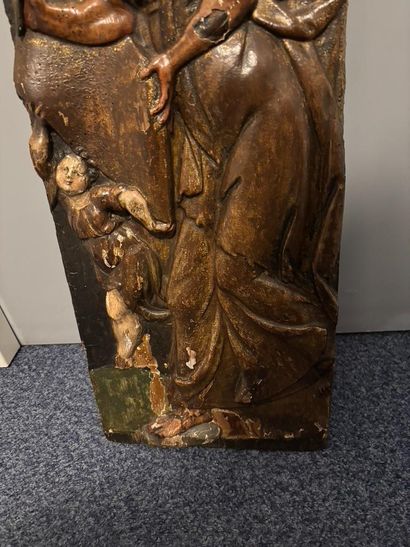 Panel depicting Saint Matthew