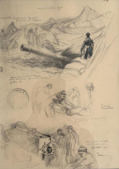 Charles FOUQUERAY (1869/72–1956). 
Studies...