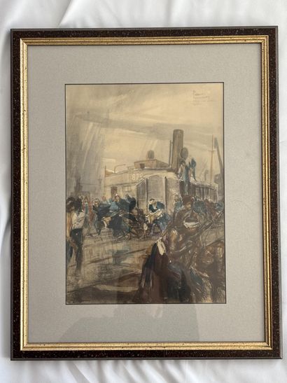 Charles FOUQUERAY (1869/72–1956). 
Scene...