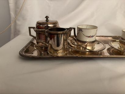 Head to head silver-plated coffee set, including...