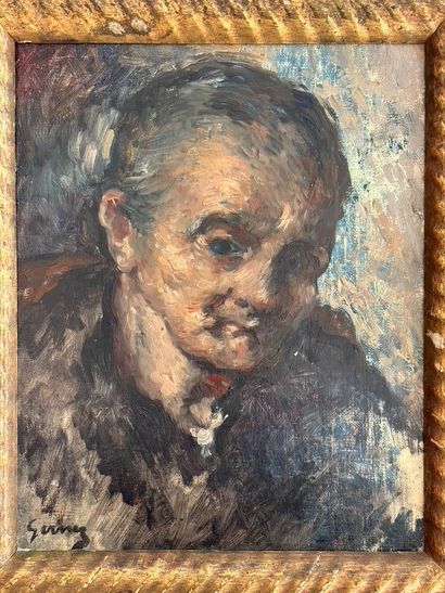 Paul-Elie GERNEZ (1888-1945).
Presumed portrait...