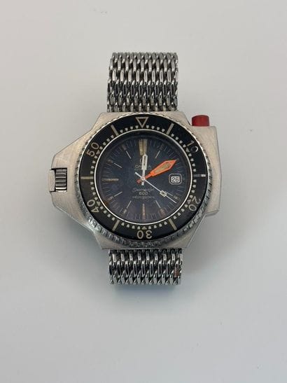 OMEGA. 
Men's diver's wristwatch, model Seamaster...