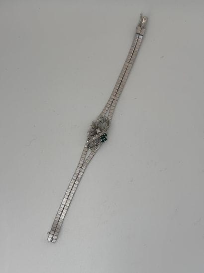 Small lot of silver jewelry, including a...