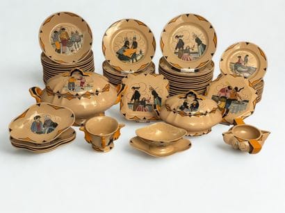 Jim SEVELLEC for Henriot Quimper.
Earthenware...