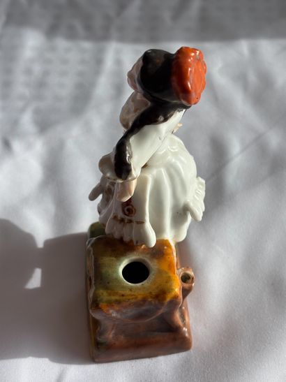 Attributed to Jacob Petit. 
Inkwell featuring...