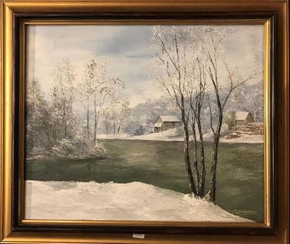 LEBESNERAIS Jean (1923)
L'hiver à Merey,...