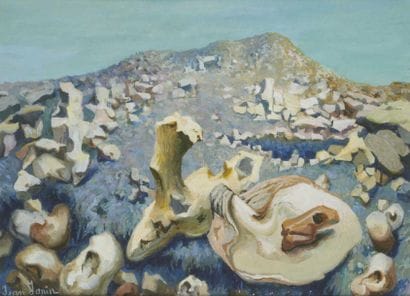 JANIN Jean (1898-1970)
Composition lunaire
Gouache...