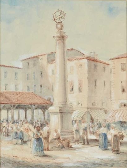 HUART Charles XXème siècle
La Colonne
Technique...