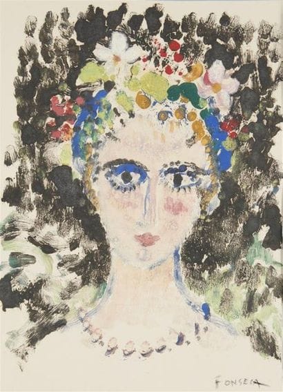 Gaston Simoes de FONSECA (1874-1943) 
Portrait...