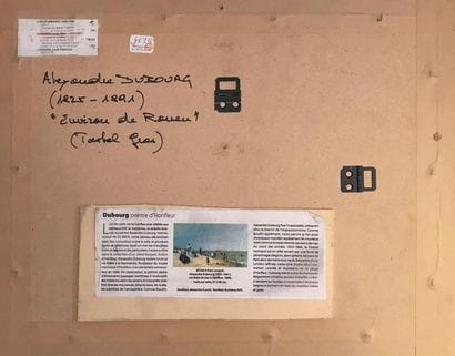 Alexandre DUBOURG (1825-1891) : 
Environ...