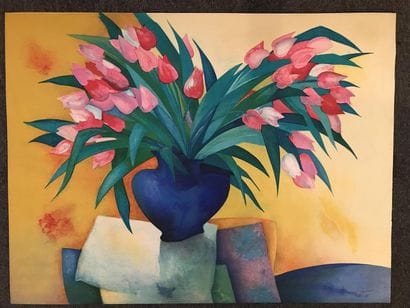 Claude GAVEAU (1940)
Bouquet de tulipes
Estampe...