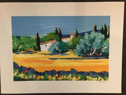 Serge FENECH (1951)
Paysages méditérranéens
Trois...
